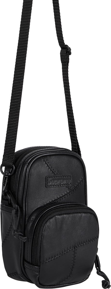 Patchwork Leather Small Shoulder Bag